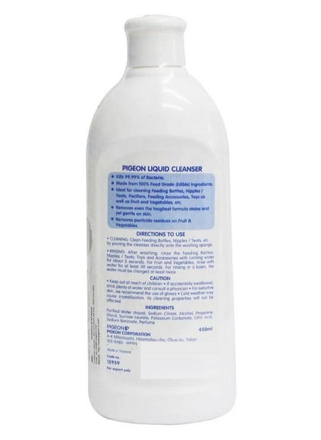 pigeon - Liquid Cleanser For Baby Accessories 450 ML - Image 1