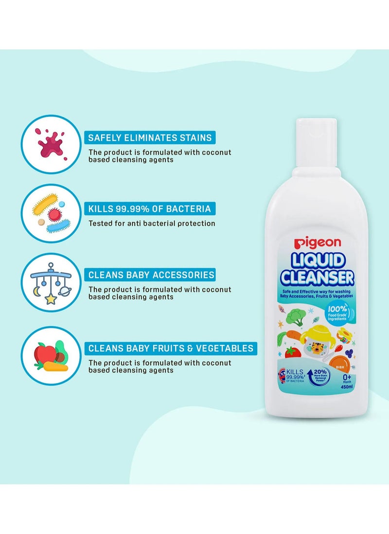 pigeon - Liquid Cleanser For Baby Accessories 450 ML - Image 1