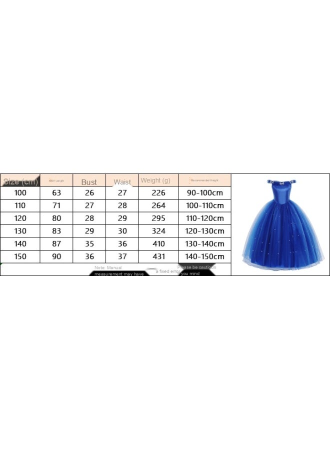 Girls Cinderella Dress Christmas Halloween Party Princess Costumes Kids Birthday Gown dresses - Image 2