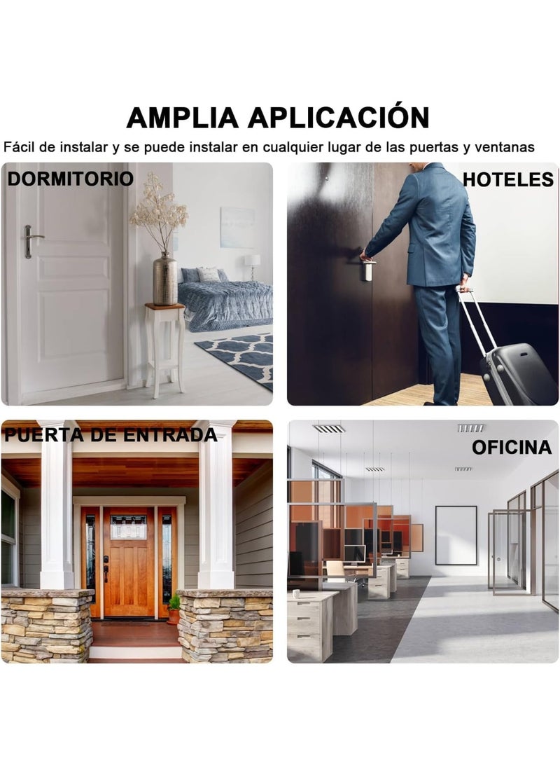 غالق باب أوتوماتيكي معدني، مثبت هيدروليكي للأبواب الداخلية ، مع براغي التثبيت - Image 5