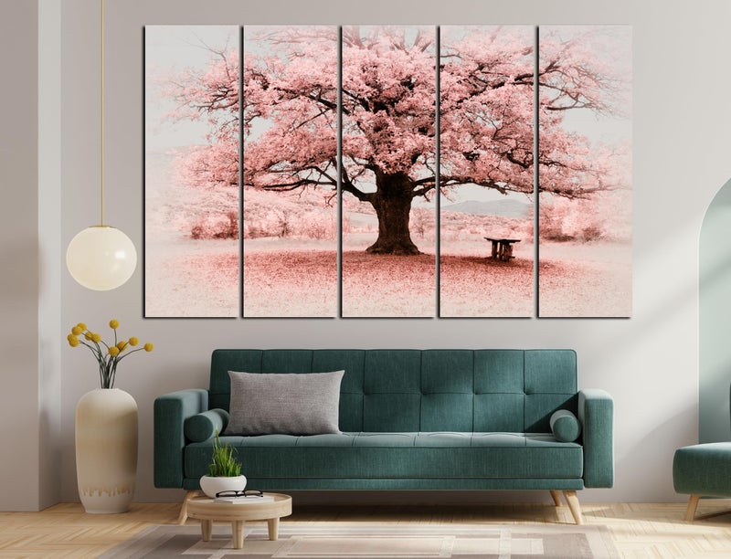 CN RETAILS Natural Abstract wall painting with frame Big Size(48x30) Wall art for living room,Bedroom,Drawing room,Hotels-Wooden Framed-Digital Painting ss24_08 - Image 2