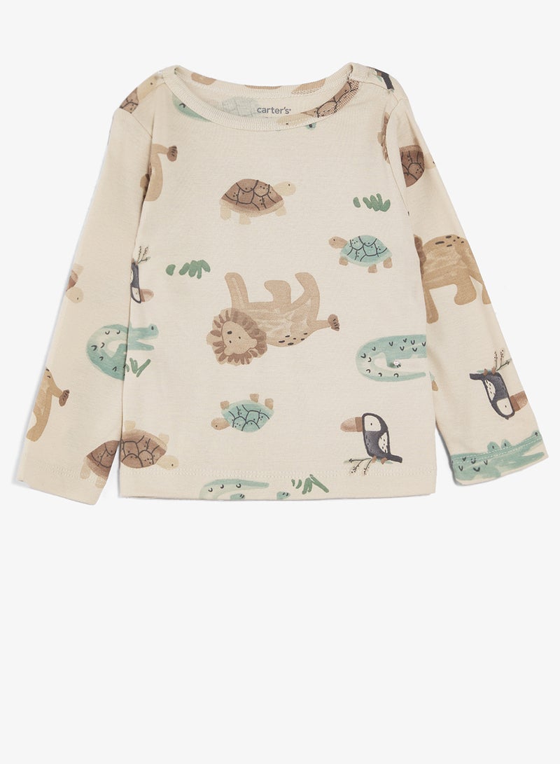 carter's Infant T-Shirt And Dungaree Set - Image 4