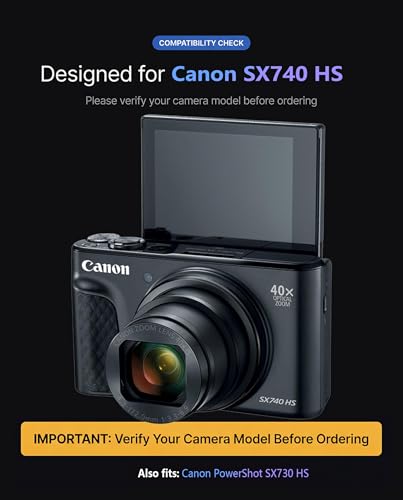 iDaPro 3Pack Tempered Glass Screen Protector for Canon PowerShot SX740 HS SX730 HS Camera 9H MilitaryGrade AntiScratch AntiGlare Includes Premium ABS Storage Box BubbleFree Easy Installation - Image 3