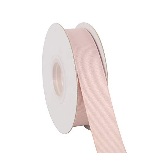 Ribbonitlux 1" Wide Solid Grosgrain Ribbon 25 Yards (813-Vanilla）, Set for Gift Wrapping, Party Decor, Sewing Applications, Wedding and Craft - Image 1
