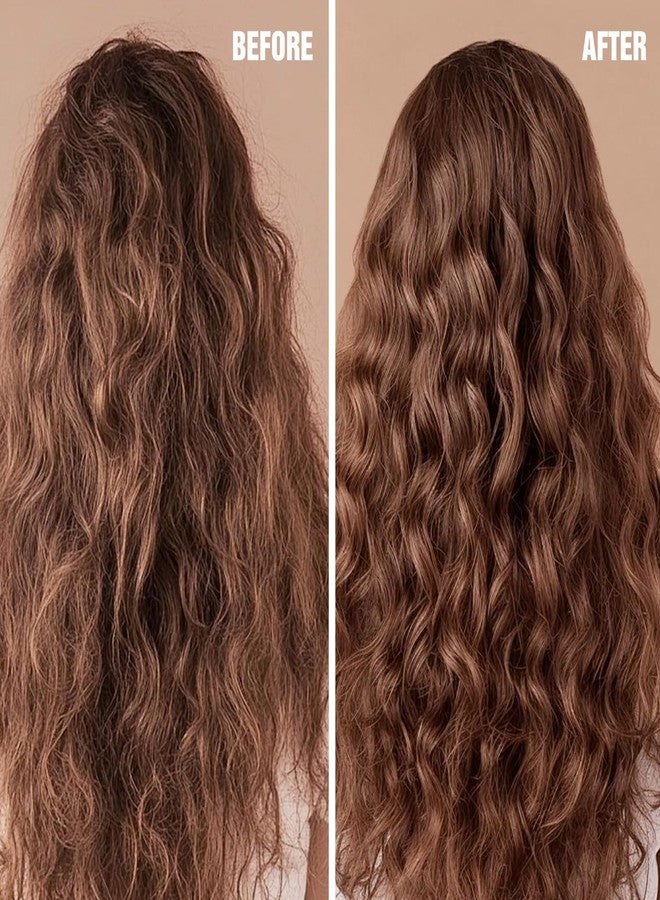 Luxfume Curl Shampoo - Hydrating, Repairing Formula for Natural & Relaxed Styles, Curly Hair Shampoo with Biotin, Turmeric & Jojoba Seed Oil to Help Reduce Breakage, 8.45 oz - Image 4