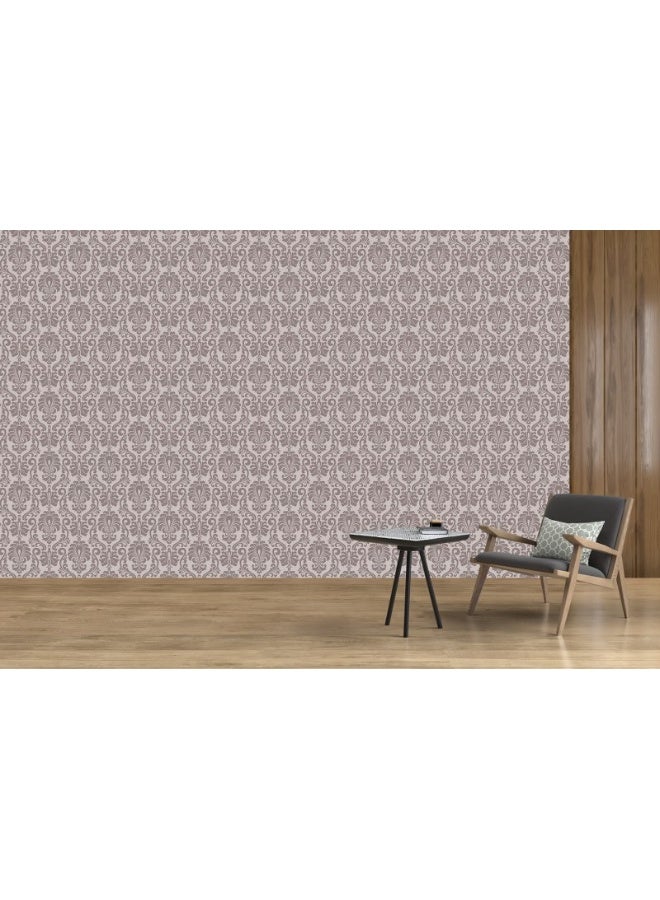 Home Gallery Seamless Victorian Pattern Fabric Wallpaper Covers An Area ​​Up To 4.2Mx3M With Adhesive  And Smoothing Tool  - Image 1