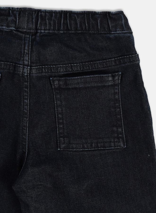 MINIKLUB Boys Solid Jeans with Drawstring - Image 4