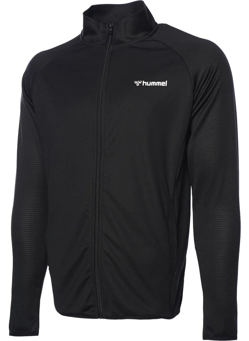 Hummel Hmltoro Zip Men's Black Tracksuit Top 921839-2001