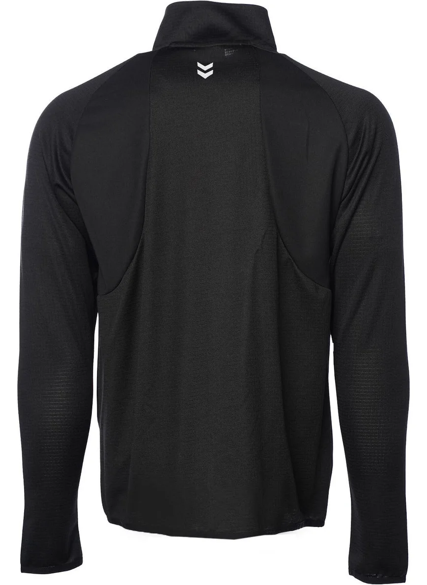 Hummel Hmltoro Zip Men's Black Tracksuit Top 921839-2001
