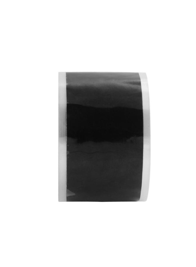 Repair Tape Self Fusing Wire Hose Bonding Rescue Performance Transparent Silicone Black Pipeline Seal Water Pipe Strong Repair 