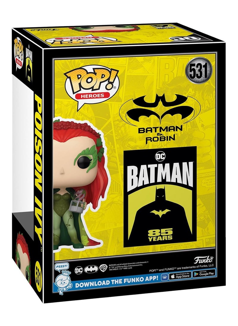 Funko Funko Pop! Super Heroes: DC - Batman & Robin - Batman 85th Anniversary - Poison Ivy (531)  - Image 3