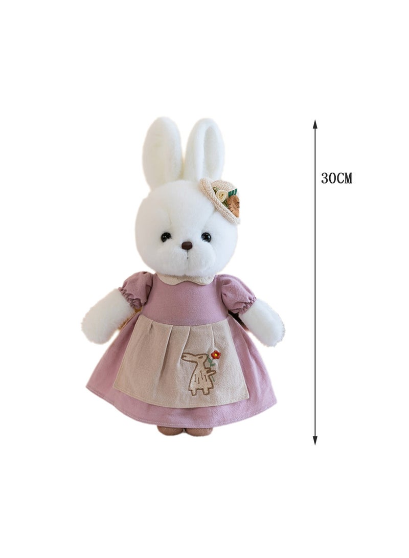 30 CM Cute Simulation Rabbit Plush Toy Soft Stuffed Doll For Girls And Boys All Ages Gift - Image 2