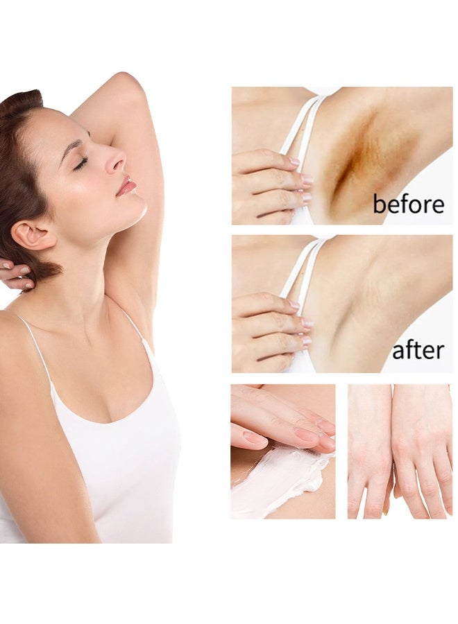 OceAura Whitening Cream, Intimate Areas Skin Lightening Cream Bleaching Cream For Body Sensitive Intimate Area, Private Parts, Underarm, Knees, Elbows, Inner Thigh, Bikini Areas, Bikini Line, Natural Skin Whitening - Image 2