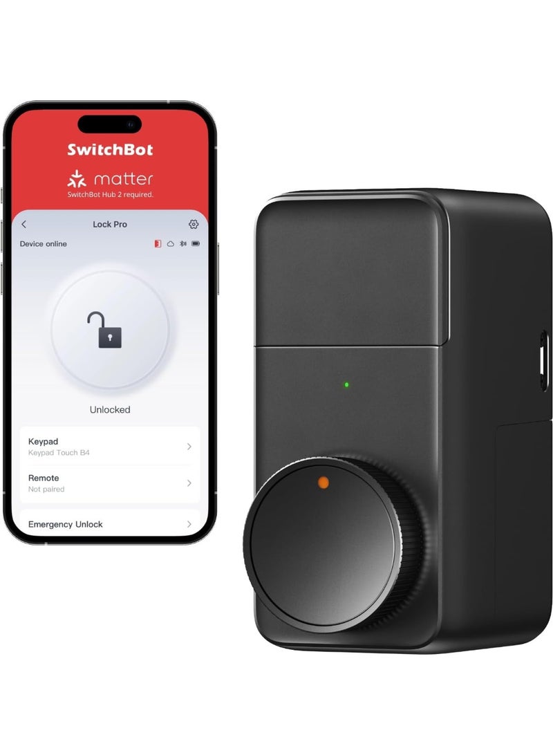 SwitchBot Smart electronic door lock - keyless entry - full app control and automatic locking for a safer and more comfortable home - Image 1