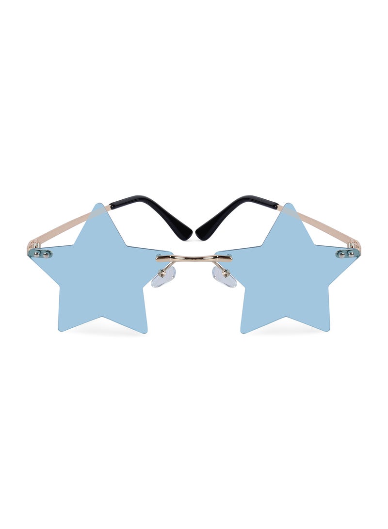 Woggles Ciel Blue Star Sunglasses - Image 1