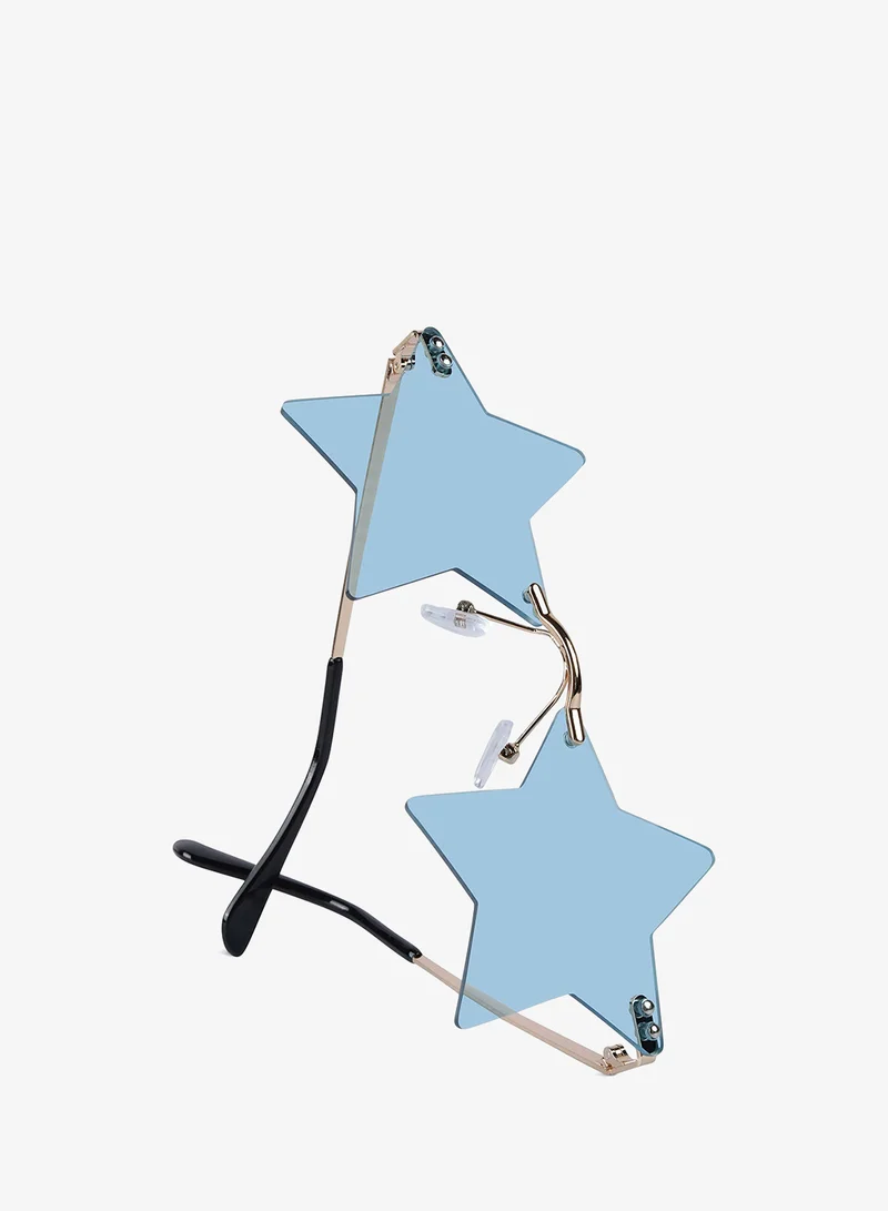 Woggles  Ciel Blue Star Sunglasses for Women | Best Price UAE