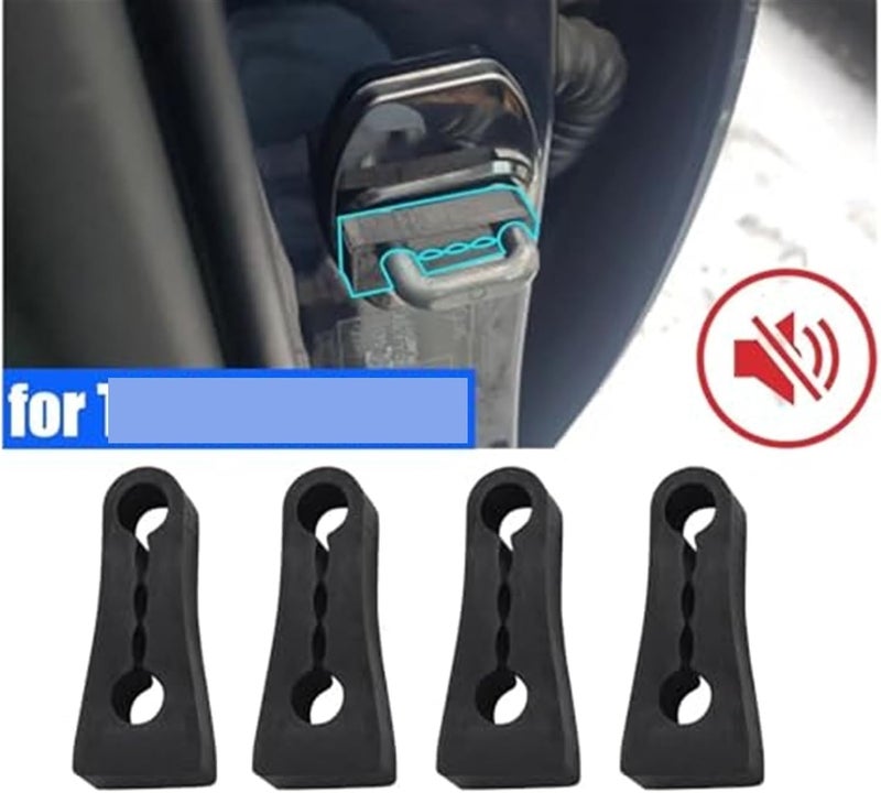 QASULER Car Door Lock Deadener Damper Buffer - Image 2