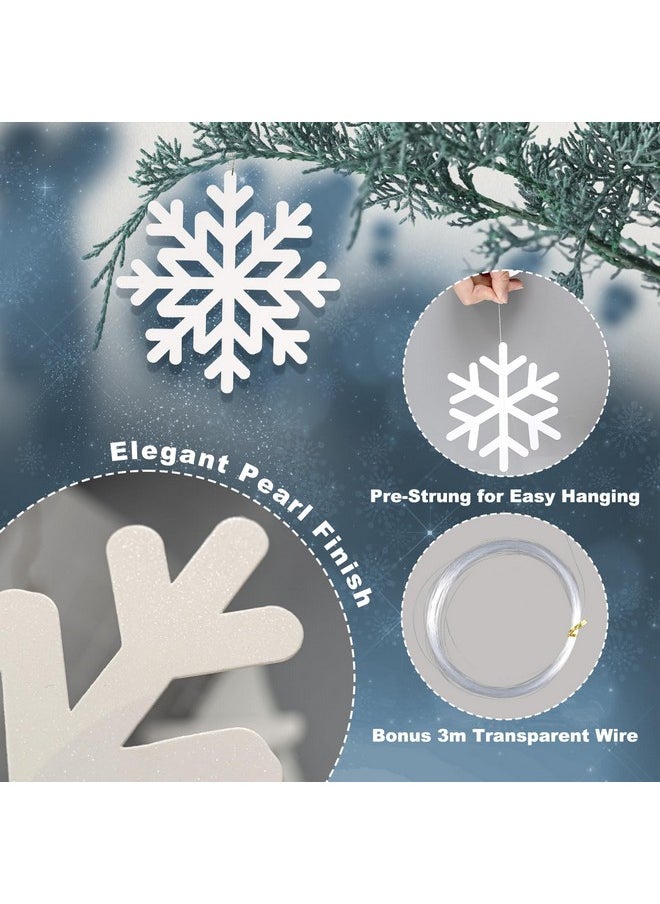 Winter Christmas Snowflake Decorations, White Paper Snowflakes Hanging Large Snowflake Garland for Winter Wonderland Decorations, Holiday Christmas New Year Indoor Home Decor - pzsku/ZE394BEF0A58C854A8F6DZ/45/_/1740982926/c2a4df33-39bb-49fa-a28d-daecea240cc7