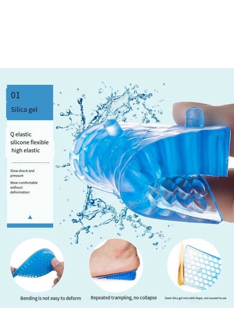 ممتص قوي للصدمات يمكن تكديسه مع وسادات رفع غير مرئية، طبقة واحدة باللون الأسود - Image 4