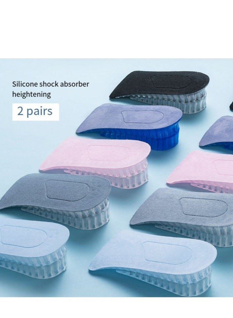 ممتص قوي للصدمات يمكن تكديسه مع وسادات رفع غير مرئية، طبقة واحدة باللون الأسود - Image 3