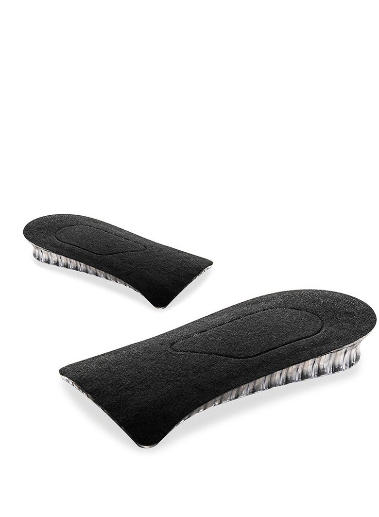 ممتص قوي للصدمات يمكن تكديسه مع وسادات رفع غير مرئية، طبقة واحدة باللون الأسود - Image 1