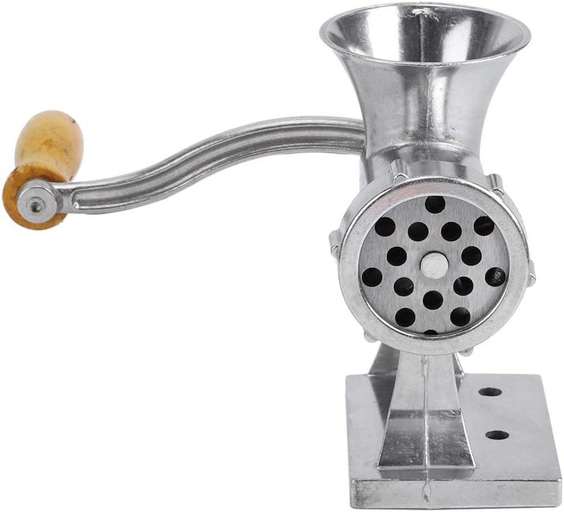 klarako Meat Grinder Manual Mincer Hand Crank Sausage Stuffer Maker Beef and Pork Meat Grinding Machine for Home Kitchen Homemade Burger Patties - Image 5