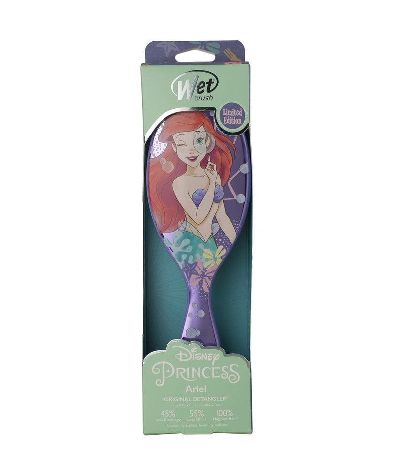 Wet Brush DISNEY PRINCESS WHOLEHEARTED ORIGINAL DETANGLER-ARIEL PURPLE - Image 4