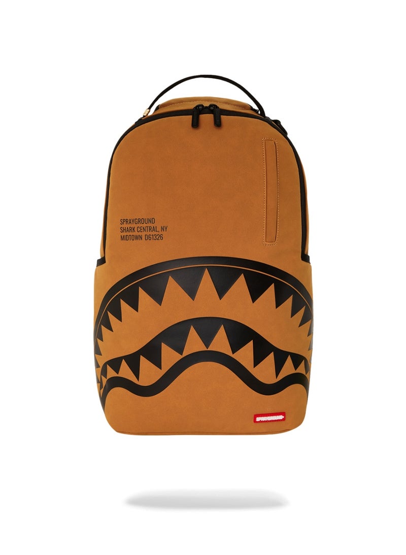 SPRAYGROUND SHARK CENTRAL DLX-FAUX SUEDE BACKPACK  - Image 1