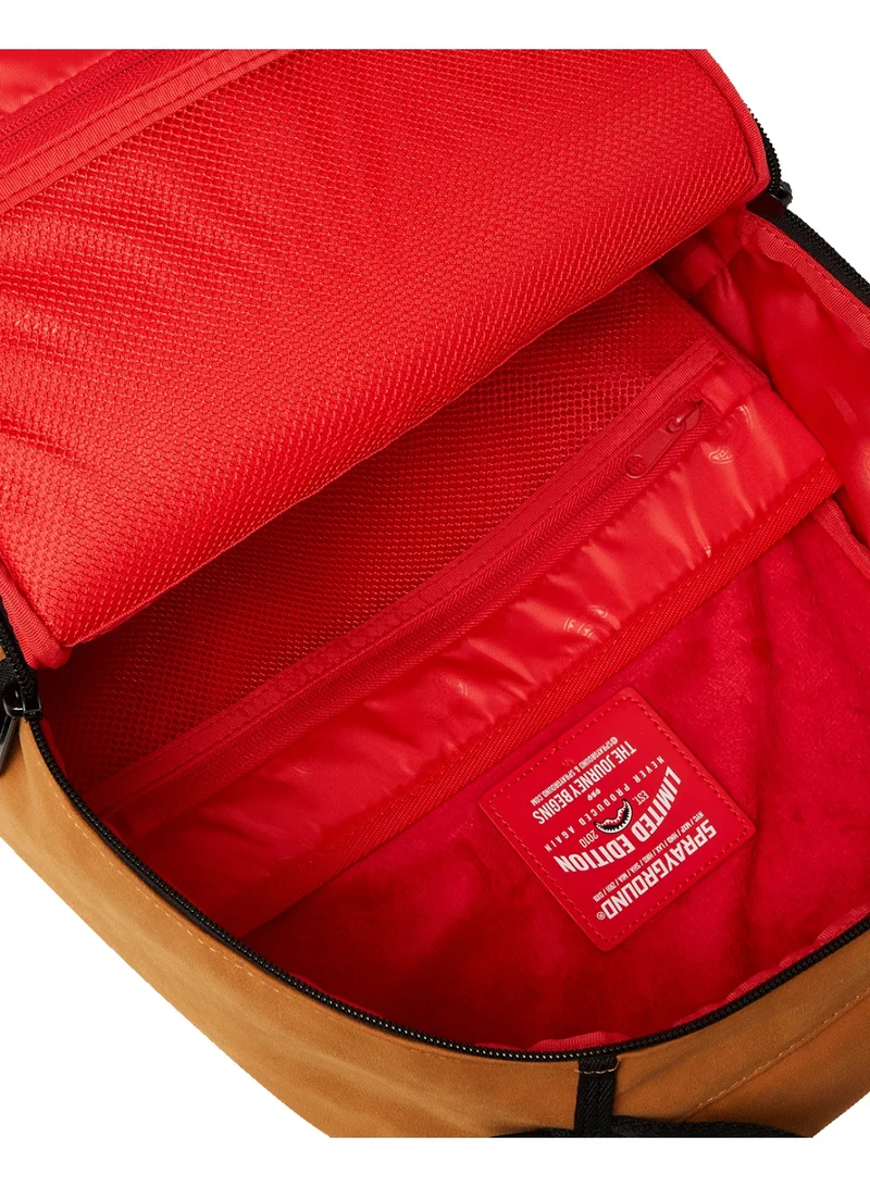 SPRAYGROUND SHARK CENTRAL DLX-FAUX SUEDE BACKPACK