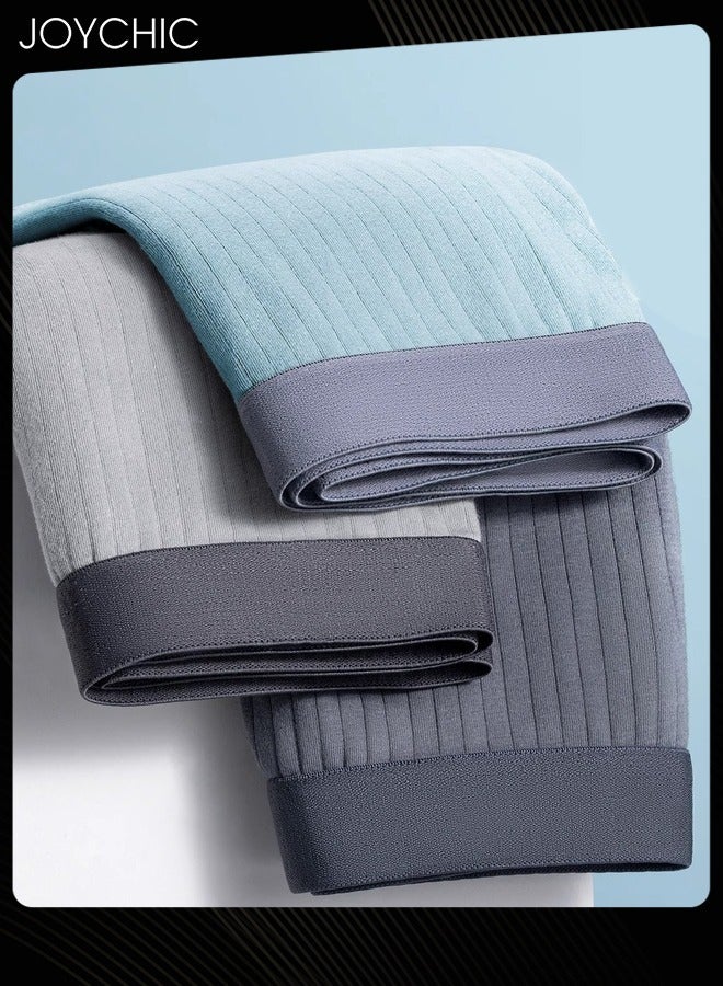 Joychic 3 عبوة من الملابس الداخلية القابلة للاستخدام لمرة واحدة للرجال من القطن النقي، صديقة للبشرة وقابلة للتنفس، شورتات بوكسر قابلة للغسل أثناء السفر - Image 2