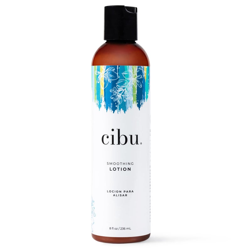 Cibu Smoothing Lotion | Styling Cream for Straightening Hair | At Home Smoothing Treatment | Anti Frizz Creme | Hair Straightener | Flyaway Smoother | 8 Ounces - Image 1