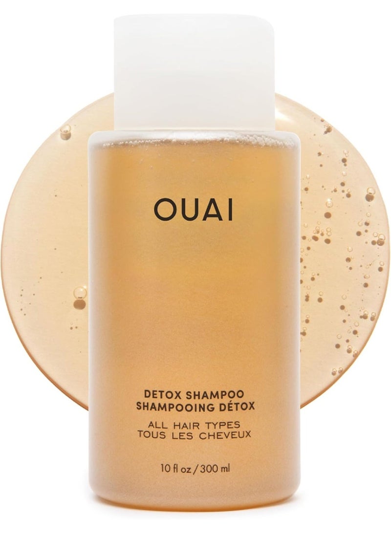 أواي شامبو التخلص من السموم. توضيح تنظيف التراكم من التراب والزيت والمنتج والمياه الصلبة. العودة إلى أقفال نظيفة وناعمة ومتجددة. خالية من البارابينات والكبريتات والفثالات (300 مل) - Image 1