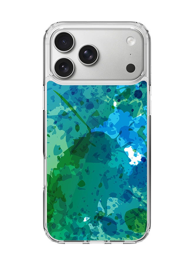 Stylizedd Classic Clear MagSafe Case for iPhone 17 Pro Max , Hybrid Soft Case Flexible Edges Anti Drop TPU PC Gel Thin Transparent Cover [ Designed for iPhone 17 Pro Max ] - Underwater Burst Full Print