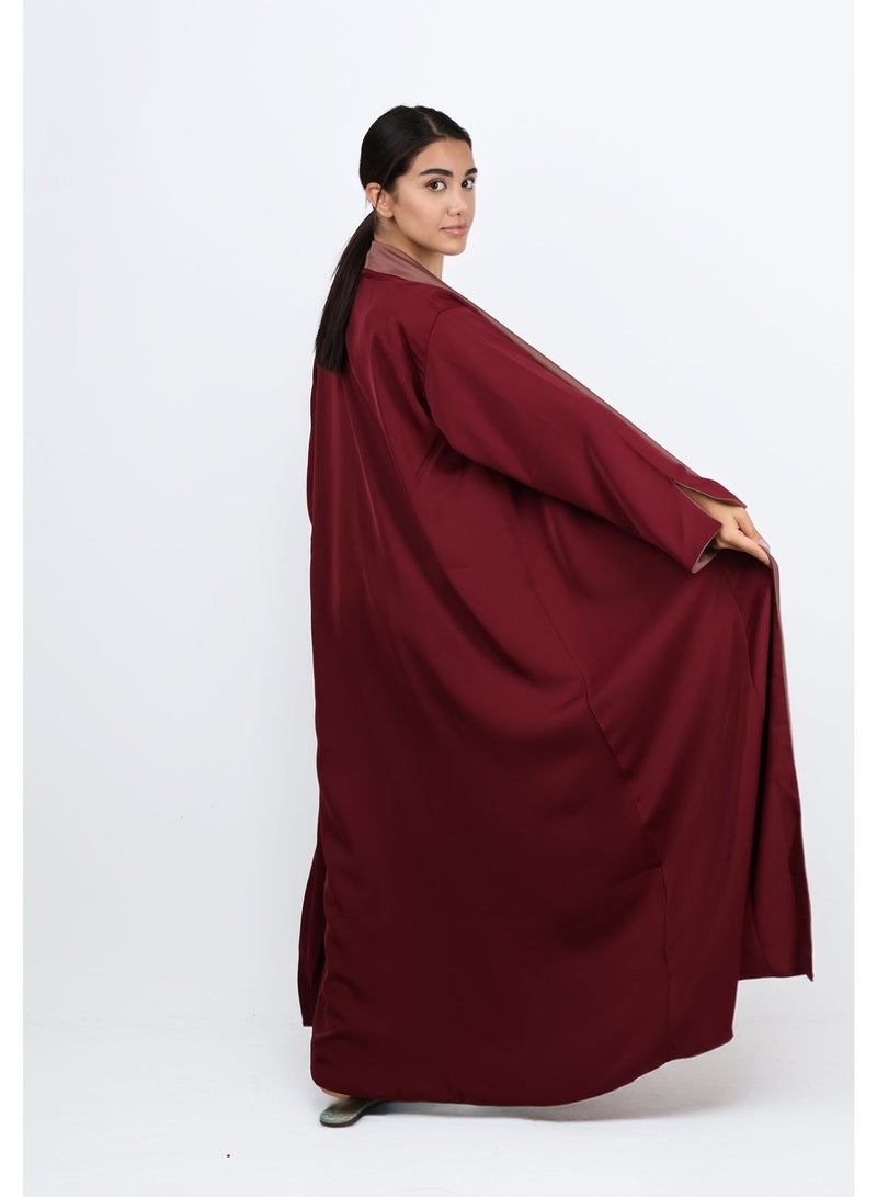 JAMEELA Reversible Two-Tone Abaya - Image 3