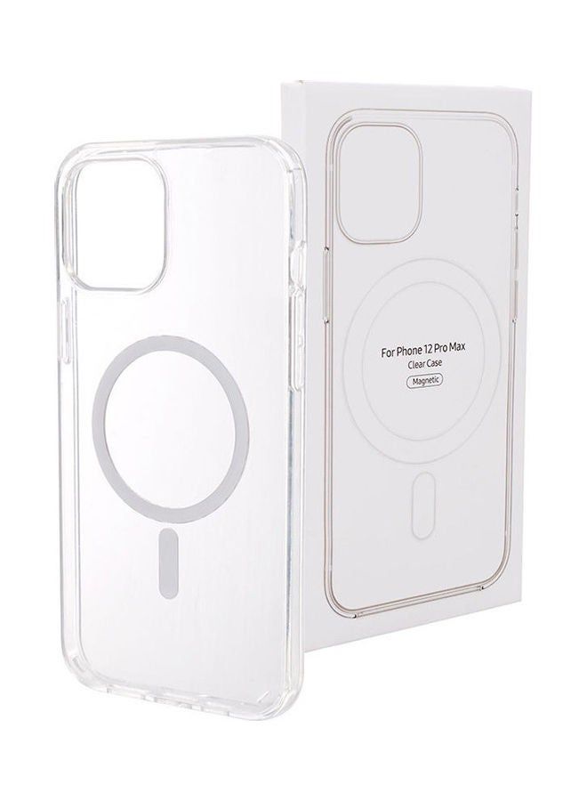PROMASS Magsafe Back Cover For Iphone 12 Pro Max Clear 