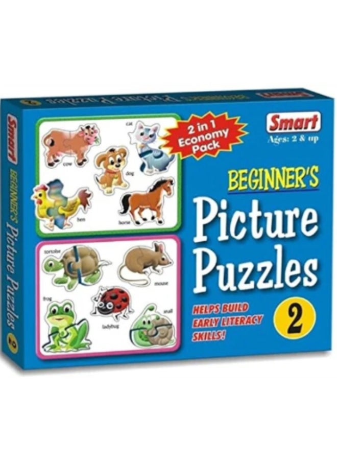 Beginner's Picture Puzzles - 2, cardboard, Multi