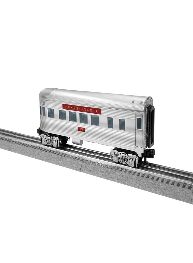 Lionel Pennsylvania #1126 Observation Car – O Gauge Model Train Passenger Coach with Interior Illumination, Die-Cast Trucks & Operating Couplers