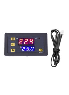 نيبمينينت وحدة ترموستات رقمية للتحكم في درجة الحرارة مع شاشة LED E8807-1 أسود  - Image 1