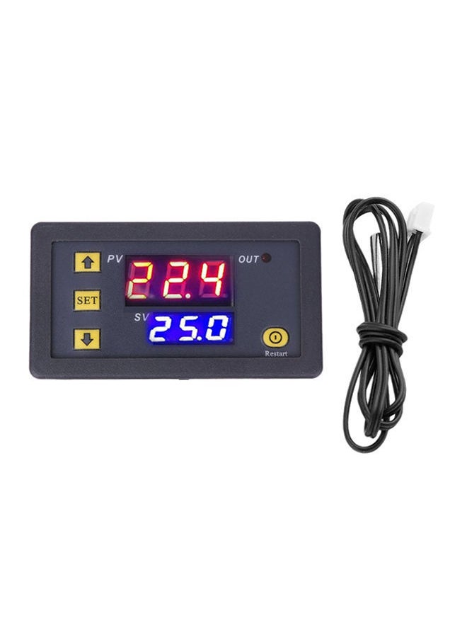 NIBEMINENT - Temperature Controller Thermostat Digital Module With LED Display E8807-1 Black - Image 1