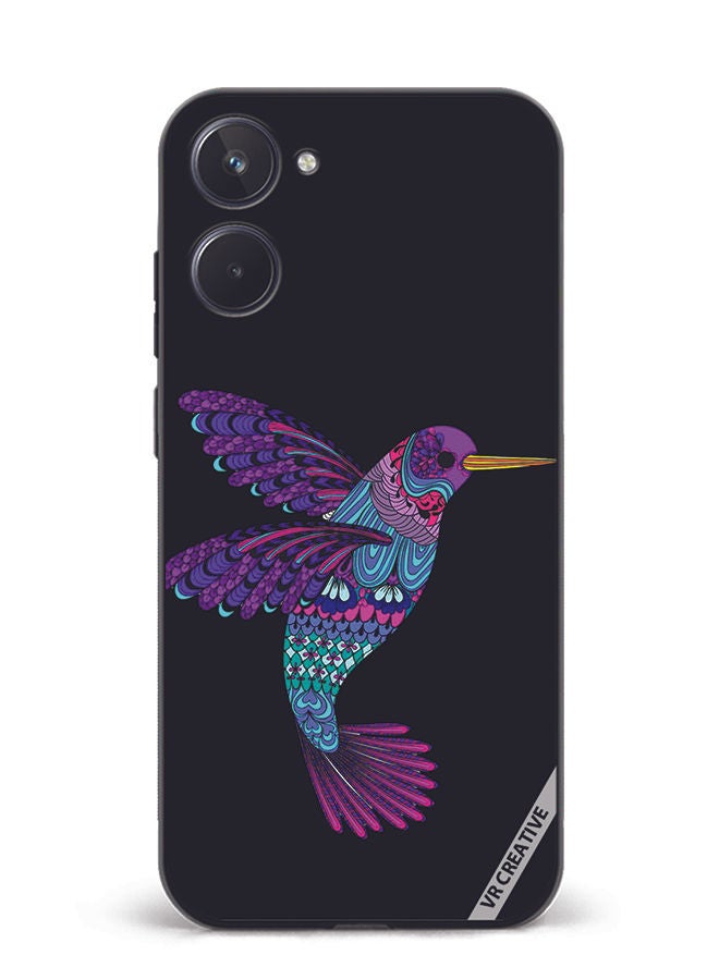 VR CREATIVE Protective Case Cover For Realme 10 Bird Design Multicolour - Image 1