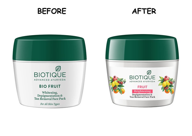 Biotique Fruit Pack - Fruit 235g - Image 3