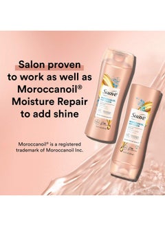 Suave Moroccan Oil Infusion Shampoo & Conditioner Set - Argan Oil For Damaged, Dry Hair, Shine & Healthy Locks, 12.6 Oz (2 Pieces)  - Image 3