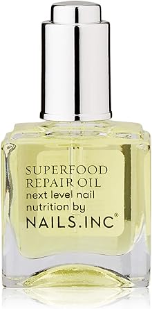 Nails Inc NailsINC Superfood Repair Oil Treatment A Blend of Nourishing Oils Hydrate and Promote Nail and Cuticle Health Cruelty Free Vegan - Image 1