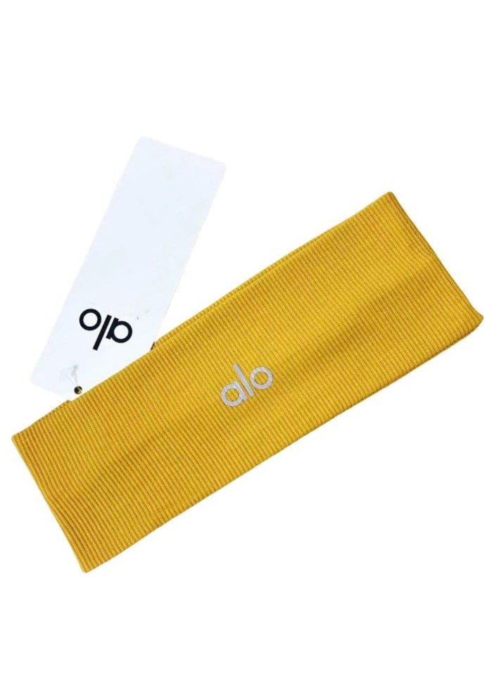 alo Running Hair Bands For Women, Girls' Sport Headbands, Sweat Bands for Sweat-Wicking, Soft Head Bands for Sports, Yoga  - Image 1