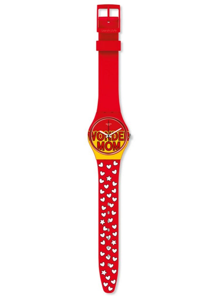 Swatch Unisex Iamwondermom - Muttertagsspecial  Limitiert Quartz Movement Water Resistant Wrist Watch - 34 Mm  - Image 2