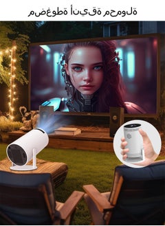 ماركة غير محددة جهاز عرض LED محمول 2.4 جيجا هرتز 720 بكسل جهاز عرض ذكي صغير للسينما المنزلية مزود بشبكة Wifi 6 مع واجهة HDMI  - Image 5