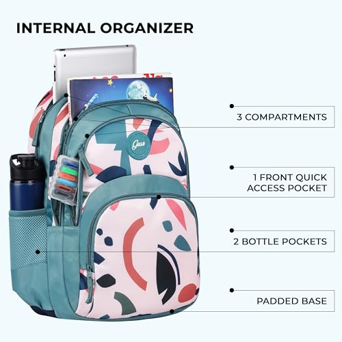 Gear VELWORD Standard Backpack, Casual Laptop Bag, Latest Girls Bags, College Bags, School Tuition Office Travel Bag, Women's Trendy Kids Backpack - Image 3