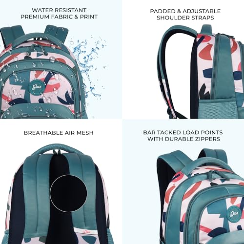 Gear VELWORD Standard Backpack, Casual Laptop Bag, Latest Girls Bags, College Bags, School Tuition Office Travel Bag, Women's Trendy Kids Backpack - Image 5