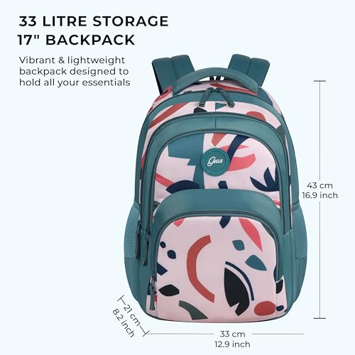 Gear VELWORD Standard Backpack, Casual Laptop Bag, Latest Girls Bags, College Bags, School Tuition Office Travel Bag, Women's Trendy Kids Backpack - Image 2