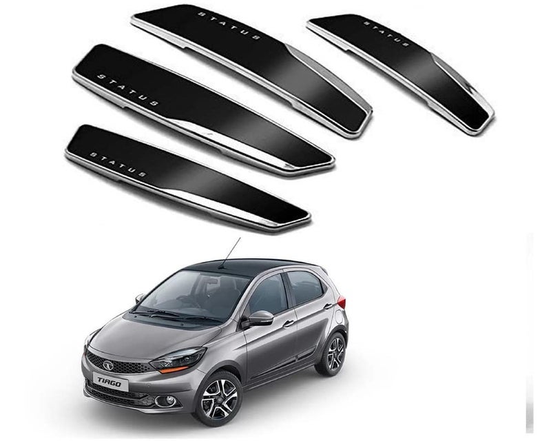 Auto E-Shopping Status Car Door Guard Edge Protector Black Color for Tata Tiago Set of 4 Pieces - Image 5